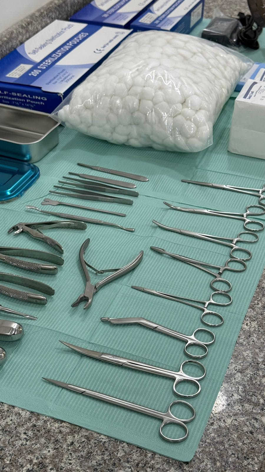 Sterile Dental Instrument Set