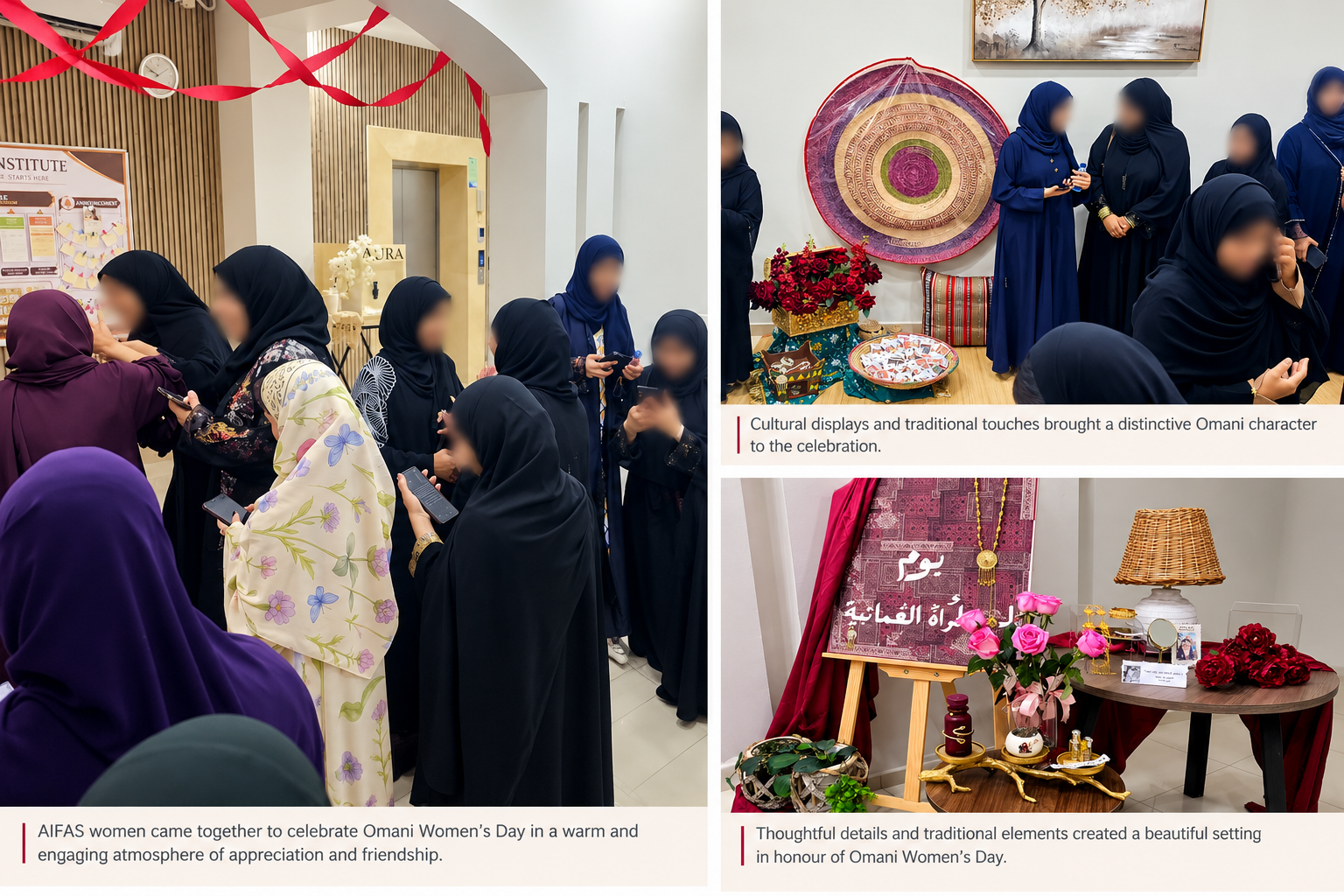 AIFAS Celebrates Omani Women’s Day: Honouring Strength, Empowerment and Achievement